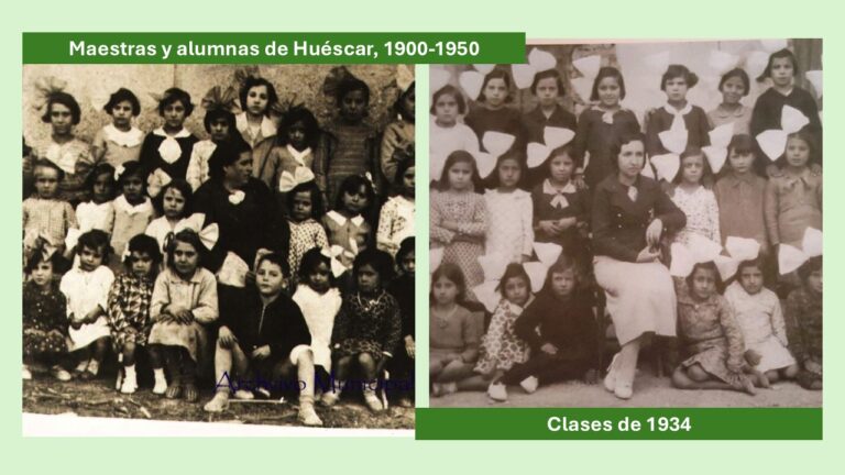 Las escuelas de las niñas. Educación en Huéscar I